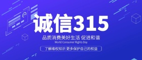 波普315国际消费者权益日海报