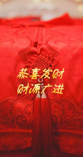 新年气息红色系主题红包