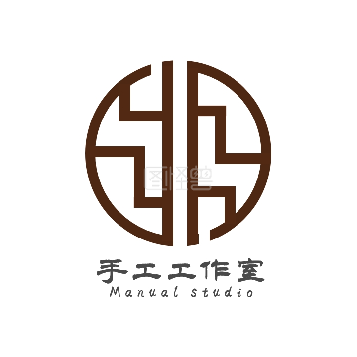 工作室logo-手工工作室logo在线图片制作-图怪兽
