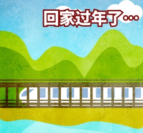 回家过年朋友圈封面