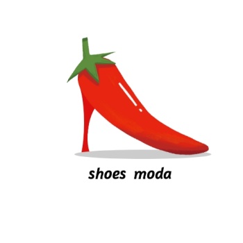 创意辣椒高跟鞋logo鞋子落脚点设计
