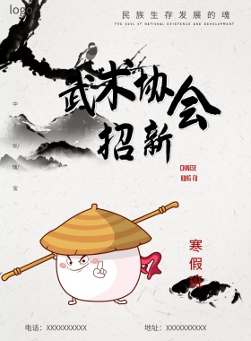 中华武术海报