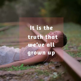 真实的成长文艺简约公众号正方形配图