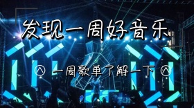 发现一周好音乐光碟简约公众号封面