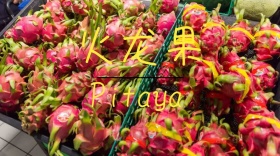 火龙果简约创意宣传公众号模版