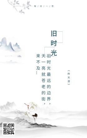 旧时光山水鸡汤日签