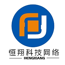 简约创意圆形蓝色科技网络公司logo