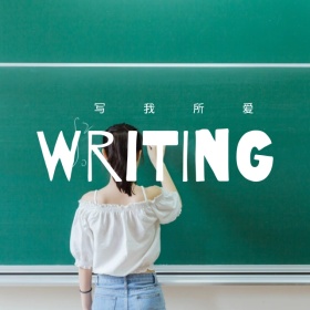 创意钢笔广告手机微博封面