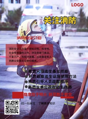 消防安全宣传海报