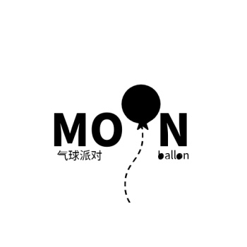 图怪兽 海报设计 logo气球