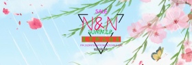 电商淘宝夏日清凉节夏季夏日女装促销海报banner