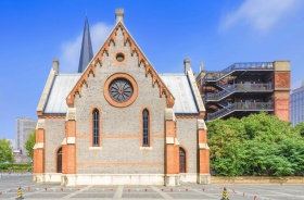 道路交通展板背景