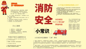 消防安全知识手抄报 