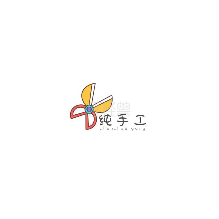 手工diy店铺logo