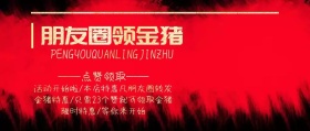 朋友圈领金猪公众号封面
