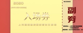 您好2019新年晚会入场券