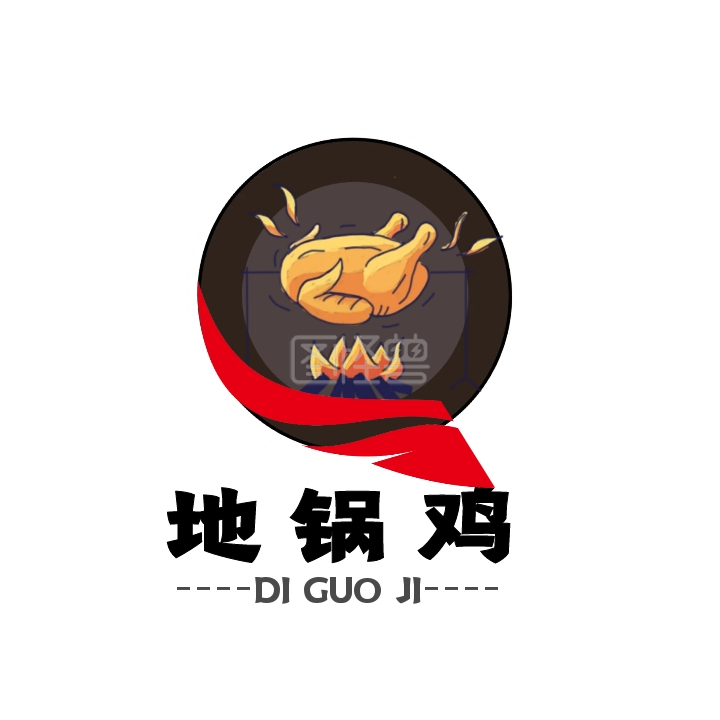 地锅鸡logo