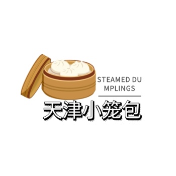 天津小笼包食品logo设计