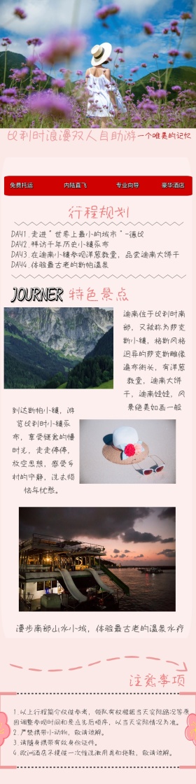 唯美记忆浪漫双人比利时旅游详情图