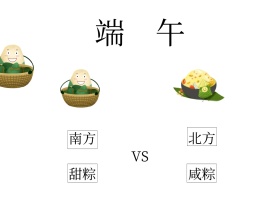 端午五月初五粽子南北方公众号配图