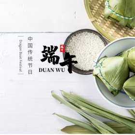 聚端午中国传统节日端午节公众号配图