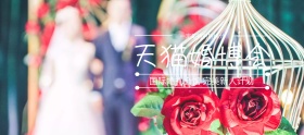 天猫婚博会婚礼策划电商banner图片