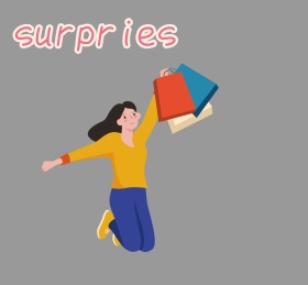 惊喜 礼物 小动物 朋友圈封面