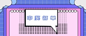 孟菲斯几何边框红包文章封面图中奖名单