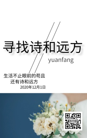 诗和远方日签