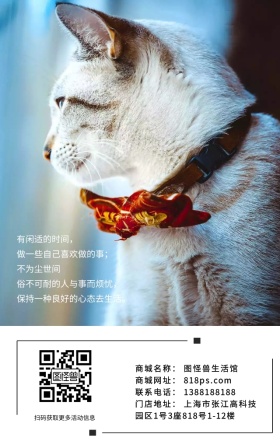 绿色生活简约文艺极简清新海报