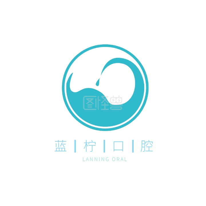 口腔logo-口腔平面创意logo设计在线图片制作-图怪兽
