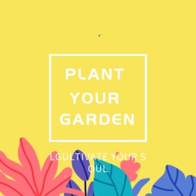 植物花园简约文艺创意公众号正方形配图