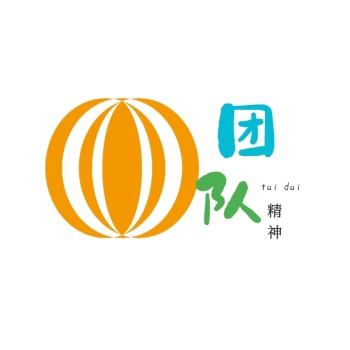 简约团队精神logo设计