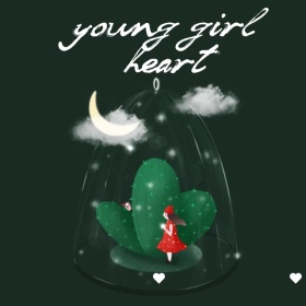 粉色翅膀少女心帆布鞋手机微博封面模版