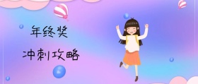 年终奖奖杯橘色创意公众号封面