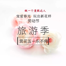 旅游季简约简约度假文艺公众号正方形配图