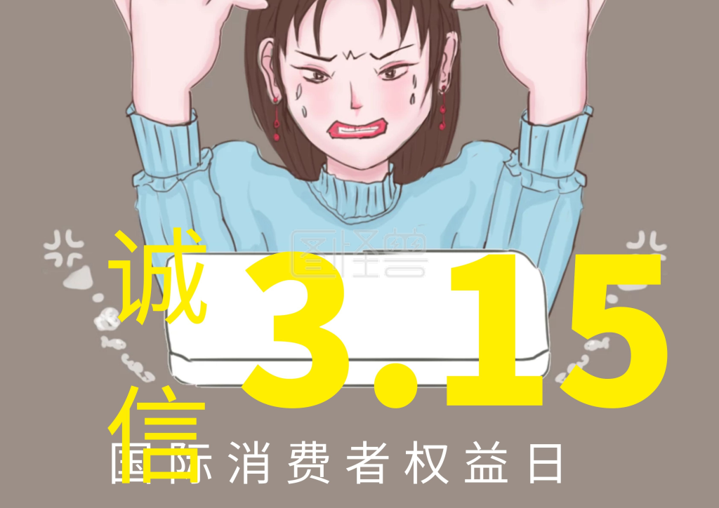 315消费者权益日海报模板psd素材