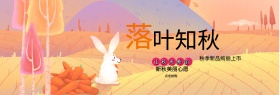 电商淘宝天猫秋季上新秋上新新品上新季海报banner