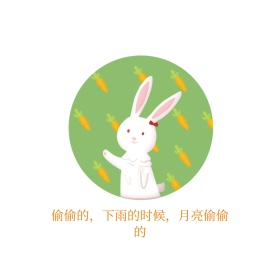 下雨的时候朋友圈封面