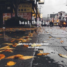 时尚欧美风城市雨天街景公众号配图