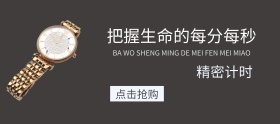 手表简约大气banner
