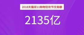 2018天猫双11购物狂欢节交易额