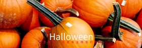 简约卡通万圣节banner
