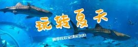 淘宝天猫电商夏日夏凉节全屏首页海报