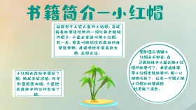 有图片的书籍简介小报