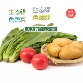 新鲜蔬菜双十二淘宝促销简约直通车海报