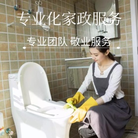 简约人物家政服务淘宝主图宣传模板