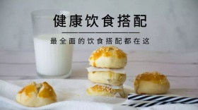 健康饮食搭配红包公众号封面