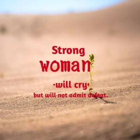 坚强简约创意公众号正方形配图