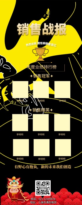  企业业绩排行榜